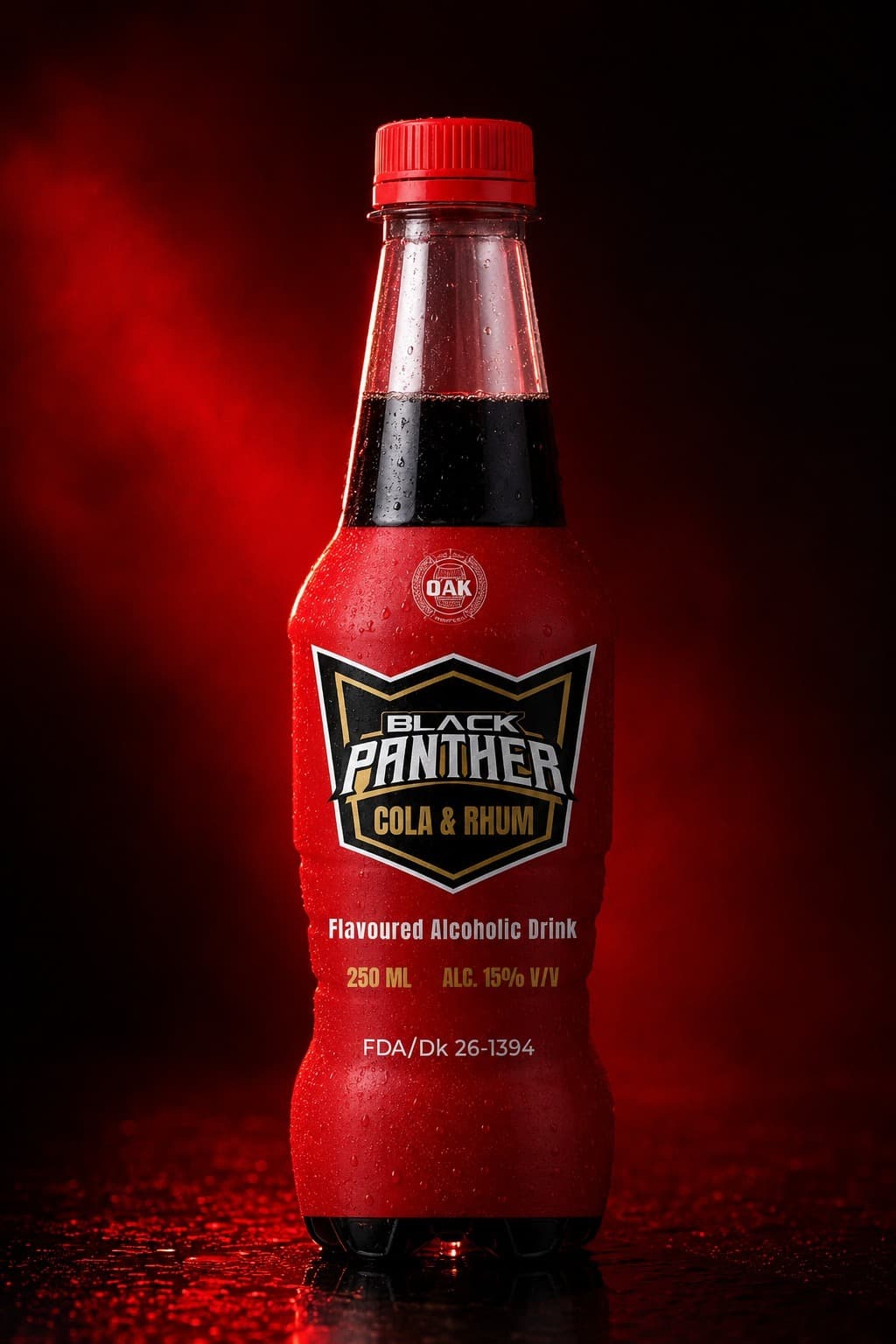 Black Panther Cola & Rhum Flavoured Alcoholic Drink