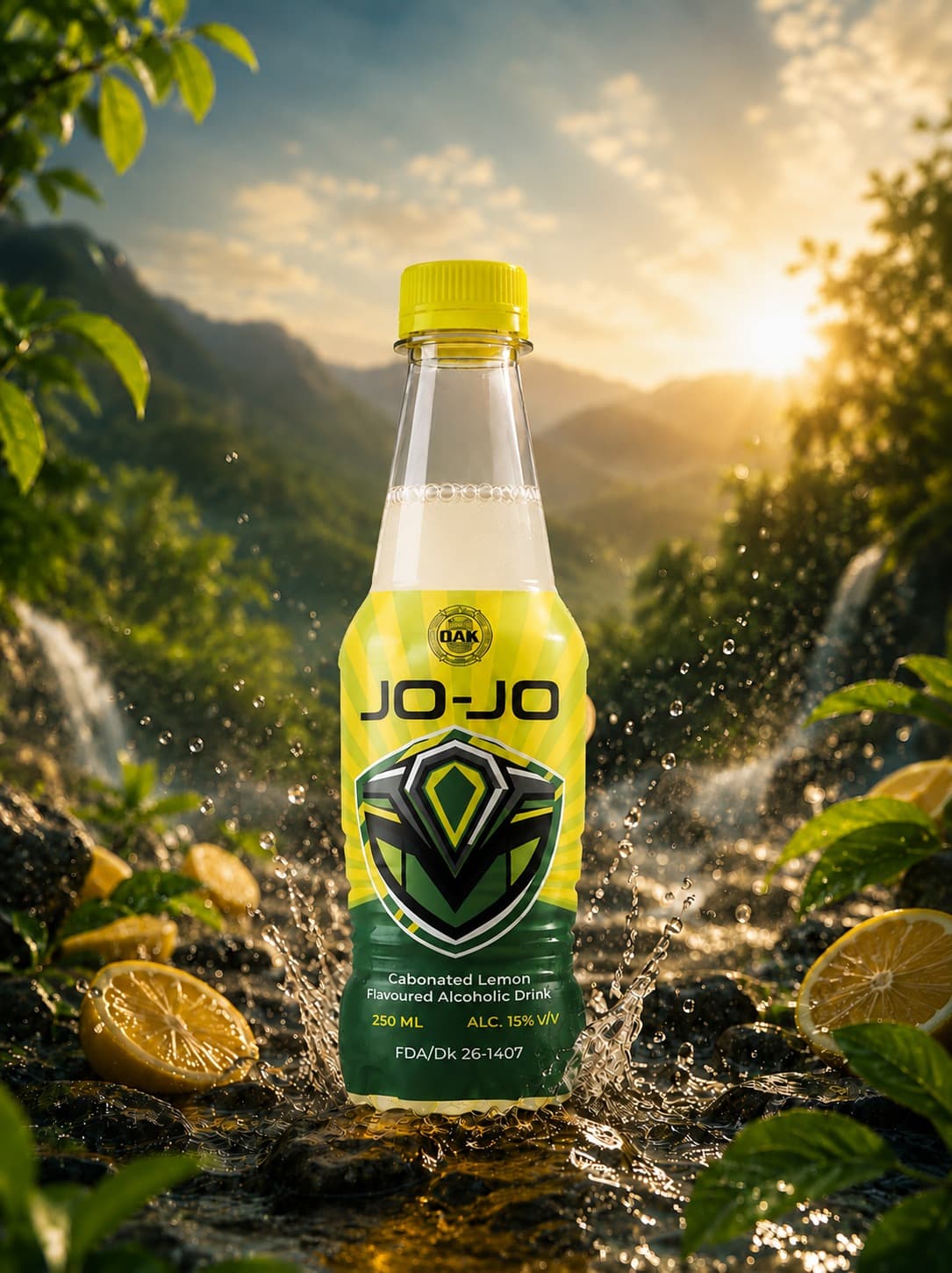 Jo-Jo Carbonated Lemon Flavoured Alcoholic Drink