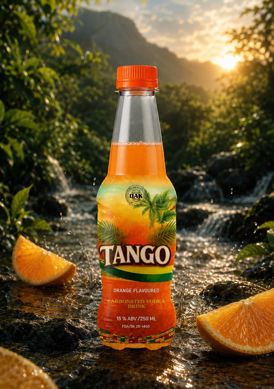 Tango Orange Flavoured Carbonated Vodka Drink